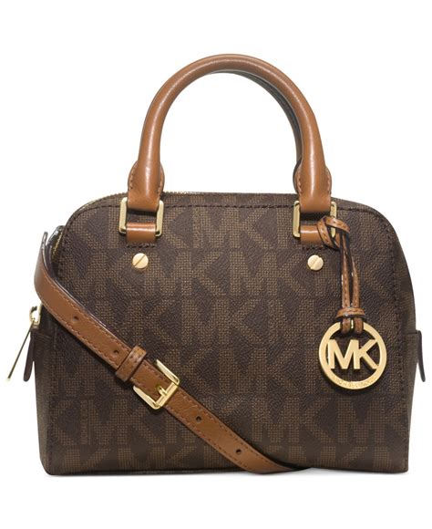 Michael Kors brown satchels